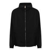 Heren Windbreaker Zwart Givenchy , Black , Heren