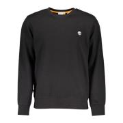 Slim Cotton Sweatshirt Timberland , Black , Heren
