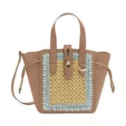 Net Tote Mini Tas Furla , Beige , Dames