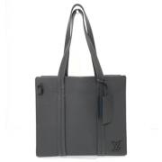 Pre-owned Canvas totes Louis Vuitton Vintage , Black , Dames