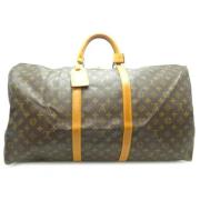 Pre-owned Canvas handbags Louis Vuitton Vintage , Brown , Dames