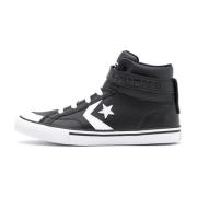 Pro Blaze Strap Leren Sneaker Converse , Black , Dames
