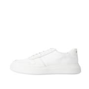 Leren Sneakers Calvin Klein , White , Heren