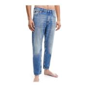 Relaxed Fit 90's geïnspireerde dad jeans Calvin Klein , Blue , Heren