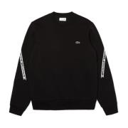 Grafische Sweater Lacoste , Black , Heren