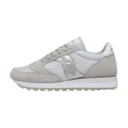 Beige Suède en Grijs Nylon Sneakers Saucony , Multicolor , Dames