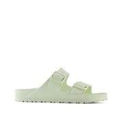 Klassieke sandaal met zachte rubberen bovenkant Birkenstock , Green , ...