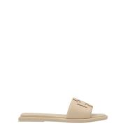 Teenslippers Sliders Tory Burch , Beige , Dames