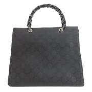 Pre-owned Leather gucci-bags Gucci Vintage , Black , Dames