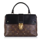 Pre-owned Canvas shoulder-bags Louis Vuitton Vintage , Brown , Dames