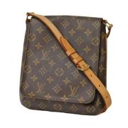 Pre-owned Canvas louis-vuitton-bags Louis Vuitton Vintage , Brown , Da...