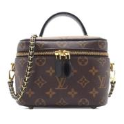 Pre-owned Canvas pouches Louis Vuitton Vintage , Brown , Dames