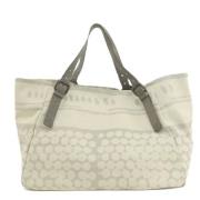 Pre-owned Canvas totes Bottega Veneta Vintage , Beige , Dames