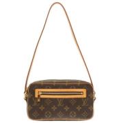 Pre-owned Canvas louis-vuitton-bags Louis Vuitton Vintage , Brown , Da...