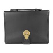 Pre-owned Leather gucci-bags Gucci Vintage , Black , Dames