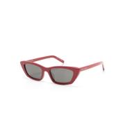 SL 277 012 Sunglasses Saint Laurent , Red , Dames