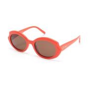 Lw40147I 42E Sunglasses Loewe , Red , Dames