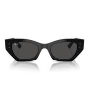 Tijdloze Stijl Zonnebril Zena Rb4430 Ray-Ban , Black , Unisex