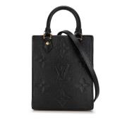 Pre-owned Leather louis-vuitton-bags Louis Vuitton Vintage , Black , D...