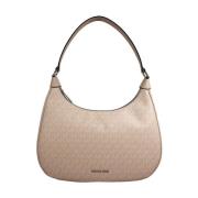 Stijlvolle Crossbody Tas met Binnenzak Michael Kors , Beige , Dames