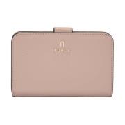 Camelia Compacte Portemonnee Furla , Beige , Dames