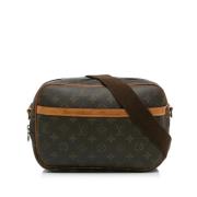 Pre-owned Canvas shoulder-bags Louis Vuitton Vintage , Brown , Dames