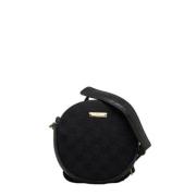 Pre-owned Canvas shoulder-bags Gucci Vintage , Black , Dames