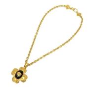 Pre-owned Metal chanel-jewelry Chanel Vintage , Yellow , Dames