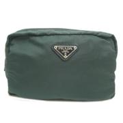 Pre-owned Nylon prada-bags Prada Vintage , Green , Dames