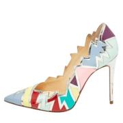 Pre-owned Leather heels Christian Louboutin Pre-owned , Multicolor , D...