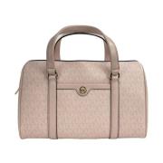 Reis Duffle Crossbody Tas met Binnenzakken Michael Kors , Beige , Dame...