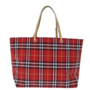 Pre-owned Fabric totes Burberry Vintage , Multicolor , Dames