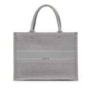 Pre-owned Canvas dior-bags Dior Vintage , Gray , Dames