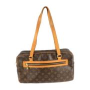 Pre-owned Canvas louis-vuitton-bags Louis Vuitton Vintage , Brown , Da...