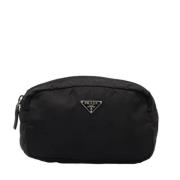 Pre-owned Leather prada-bags Prada Vintage , Black , Dames