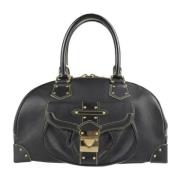 Pre-owned Leather louis-vuitton-bags Louis Vuitton Vintage , Black , D...