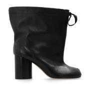 Gehakte `Tabi` enkellaarzen Maison Margiela , Black , Dames