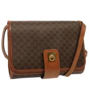 Pre-owned Canvas celine-bags Celine Vintage , Brown , Dames