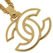 Pre-owned Metal chanel-jewelry Chanel Vintage , Yellow , Dames