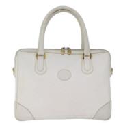 Pre-owned Canvas gucci-bags Gucci Vintage , White , Dames