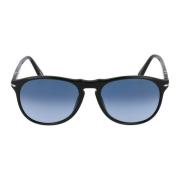 Stijlvolle zonnebril met model 0Po9649S Persol , Black , Heren