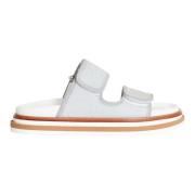 Teenslippers Sliders Hogan , Gray , Dames