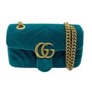 Pre-owned Fabric gucci-bags Gucci Vintage , Green , Dames