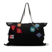 Pre-owned Canvas travel-bags Yves Saint Laurent Vintage , Black , Dame...