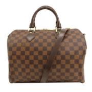 Pre-owned Canvas handbags Louis Vuitton Vintage , Brown , Dames