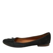 Pre-owned Suede flats Celine Vintage , Black , Dames