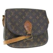 Pre-owned Canvas louis-vuitton-bags Louis Vuitton Vintage , Brown , Da...