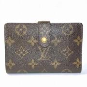 Pre-owned Canvas wallets Louis Vuitton Vintage , Brown , Dames