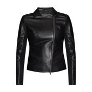 Leren jas Emporio Armani , Black , Dames