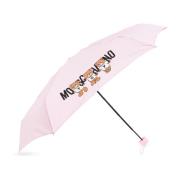 Paraplu met logo Moschino , Pink , Unisex